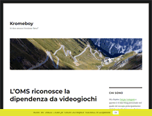 Tablet Screenshot of kromeboy.net